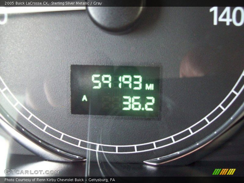 Sterling Silver Metallic / Gray 2005 Buick LaCrosse CX