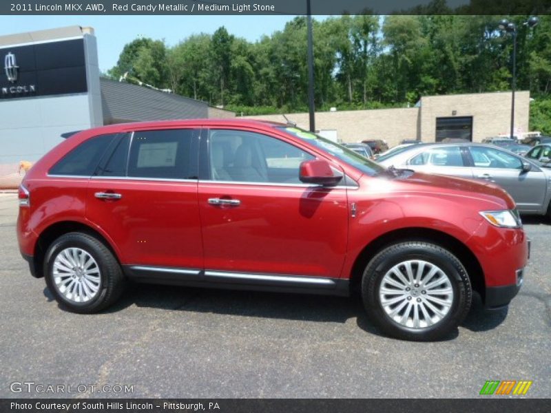  2011 MKX AWD Red Candy Metallic