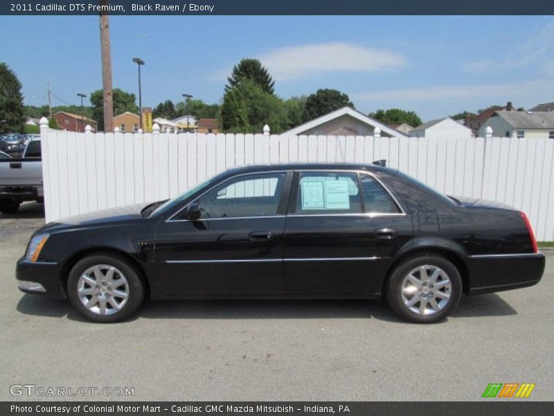 Black Raven / Ebony 2011 Cadillac DTS Premium