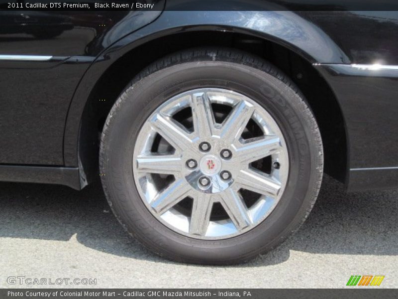 Black Raven / Ebony 2011 Cadillac DTS Premium