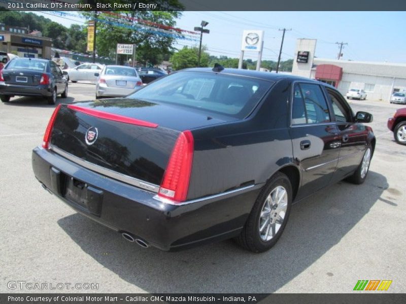 Black Raven / Ebony 2011 Cadillac DTS Premium