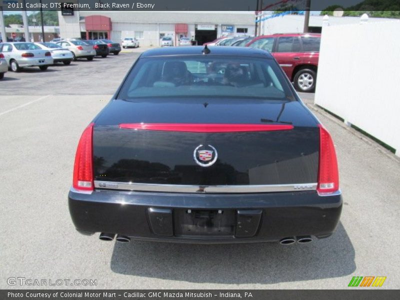 Black Raven / Ebony 2011 Cadillac DTS Premium