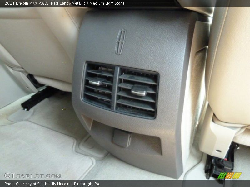 Red Candy Metallic / Medium Light Stone 2011 Lincoln MKX AWD