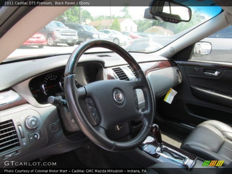 Black Raven / Ebony 2011 Cadillac DTS Premium