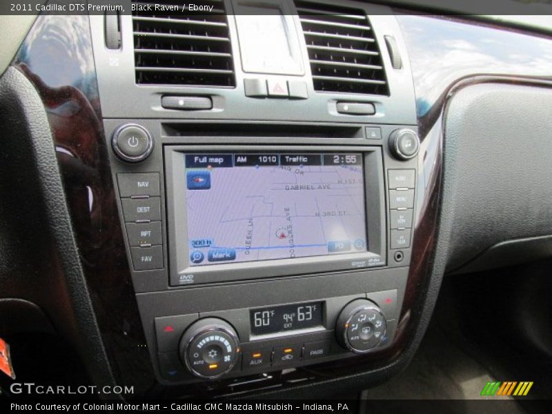 Black Raven / Ebony 2011 Cadillac DTS Premium