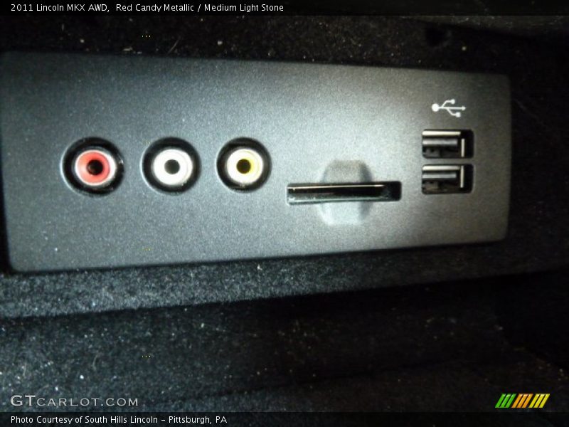 Red Candy Metallic / Medium Light Stone 2011 Lincoln MKX AWD