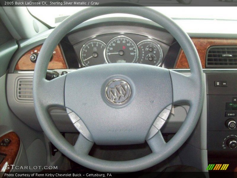 Sterling Silver Metallic / Gray 2005 Buick LaCrosse CX