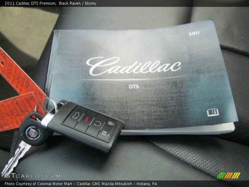 Black Raven / Ebony 2011 Cadillac DTS Premium