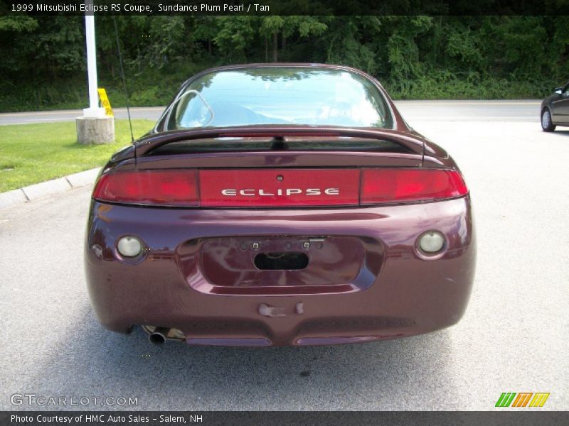 Sundance Plum Pearl / Tan 1999 Mitsubishi Eclipse RS Coupe