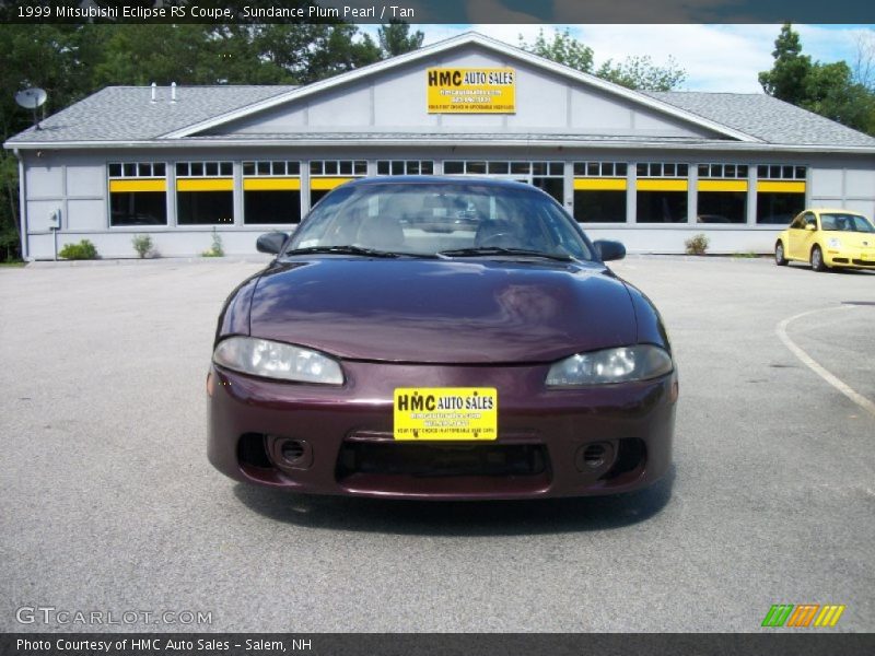 Sundance Plum Pearl / Tan 1999 Mitsubishi Eclipse RS Coupe
