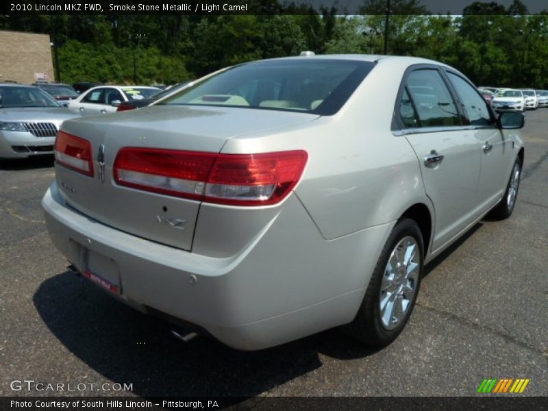 Smoke Stone Metallic / Light Camel 2010 Lincoln MKZ FWD