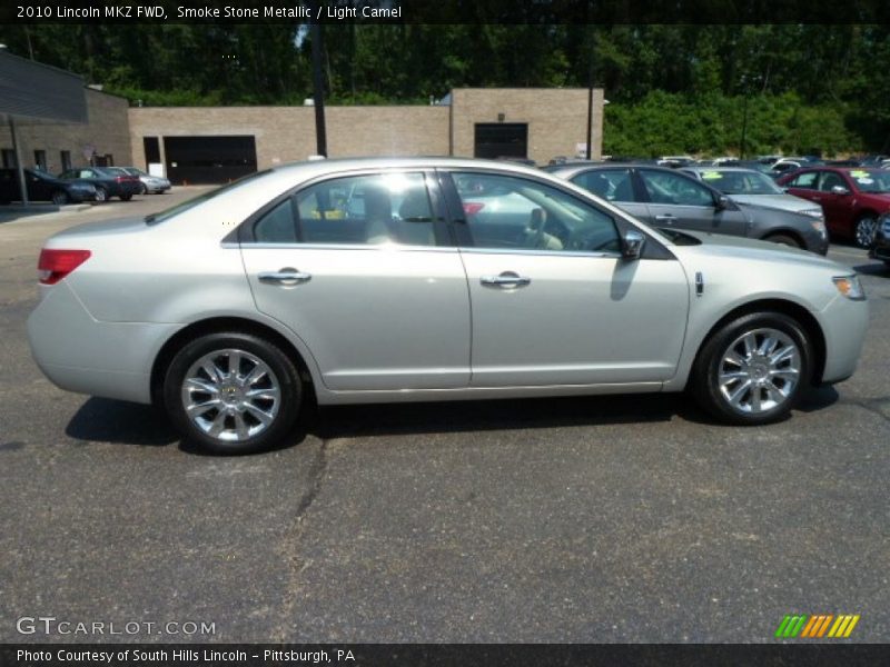 Smoke Stone Metallic / Light Camel 2010 Lincoln MKZ FWD