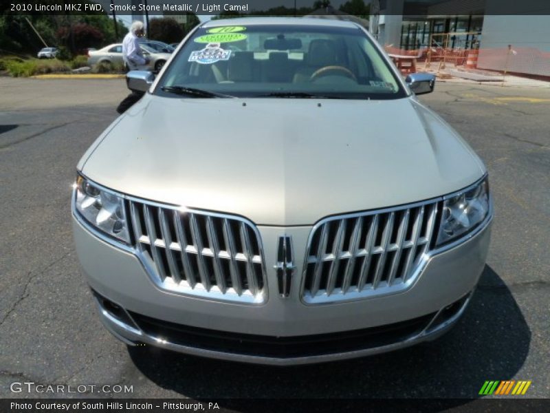 Smoke Stone Metallic / Light Camel 2010 Lincoln MKZ FWD