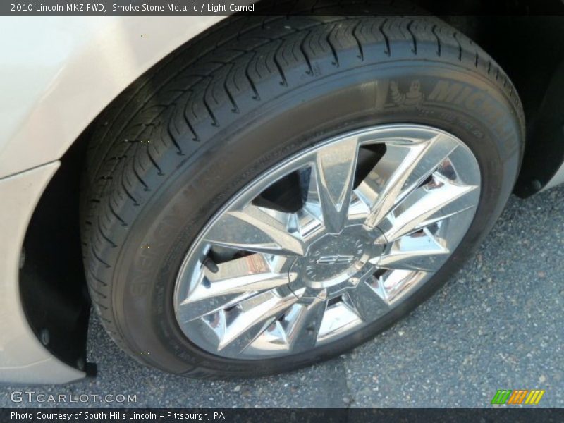 Smoke Stone Metallic / Light Camel 2010 Lincoln MKZ FWD