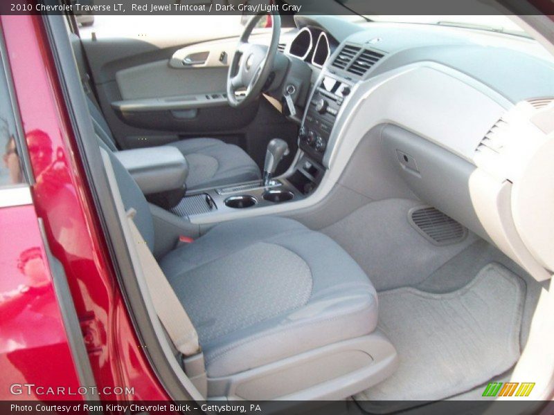 Red Jewel Tintcoat / Dark Gray/Light Gray 2010 Chevrolet Traverse LT