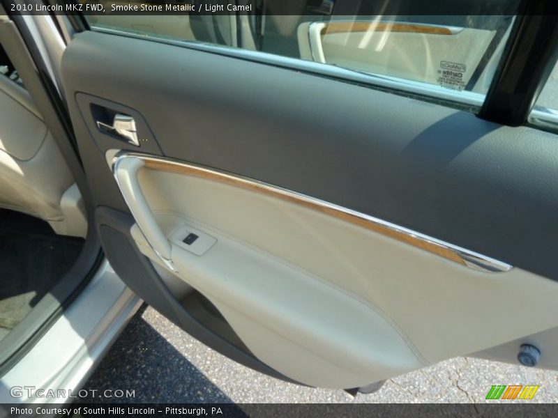 Smoke Stone Metallic / Light Camel 2010 Lincoln MKZ FWD