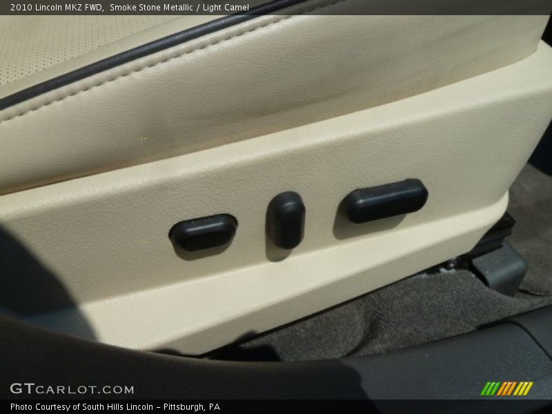 Smoke Stone Metallic / Light Camel 2010 Lincoln MKZ FWD