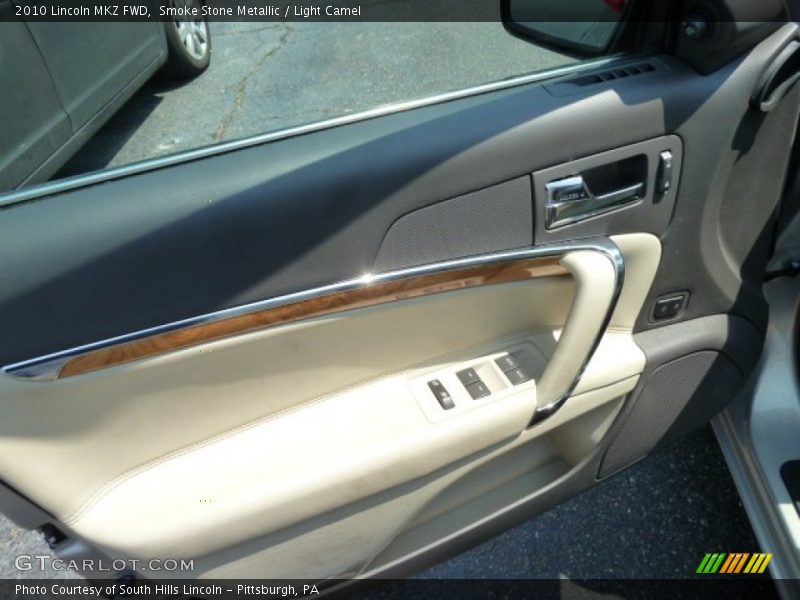 Smoke Stone Metallic / Light Camel 2010 Lincoln MKZ FWD