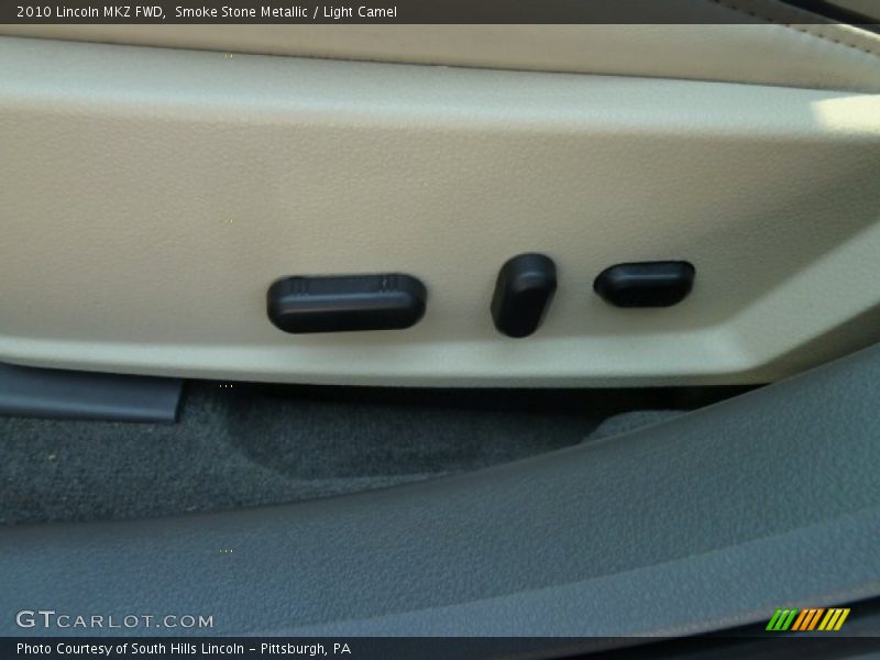 Smoke Stone Metallic / Light Camel 2010 Lincoln MKZ FWD