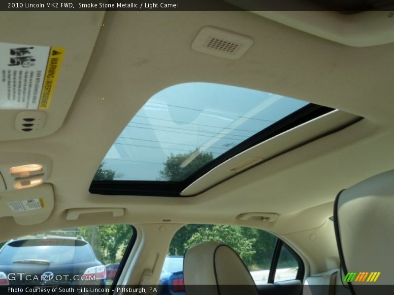 Smoke Stone Metallic / Light Camel 2010 Lincoln MKZ FWD