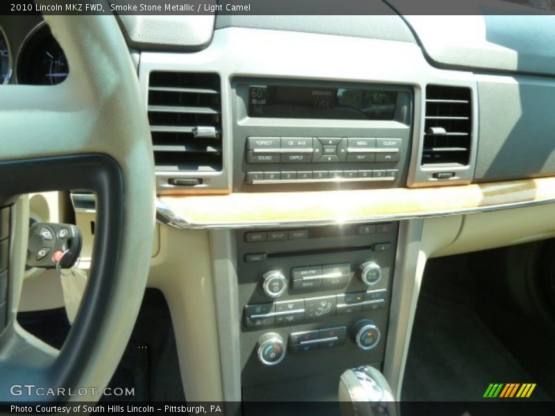 Smoke Stone Metallic / Light Camel 2010 Lincoln MKZ FWD