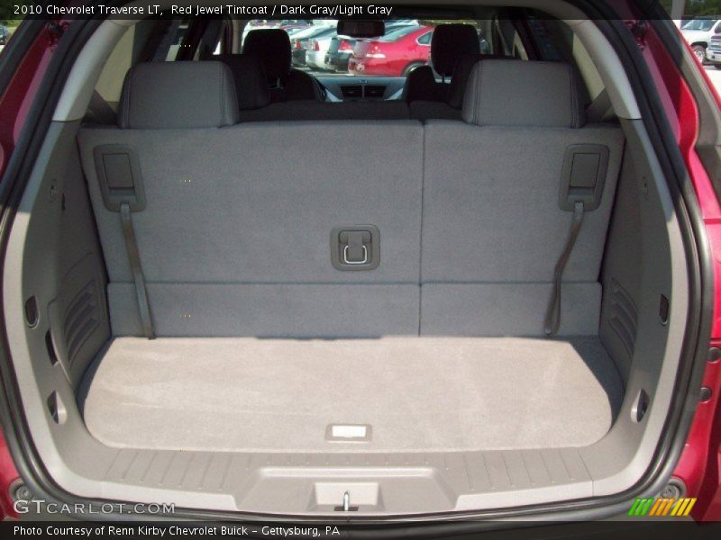 Red Jewel Tintcoat / Dark Gray/Light Gray 2010 Chevrolet Traverse LT