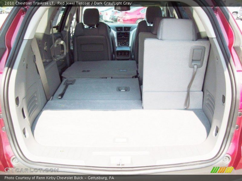 Red Jewel Tintcoat / Dark Gray/Light Gray 2010 Chevrolet Traverse LT