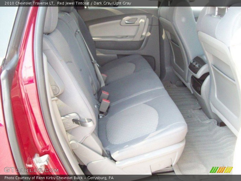 Red Jewel Tintcoat / Dark Gray/Light Gray 2010 Chevrolet Traverse LT