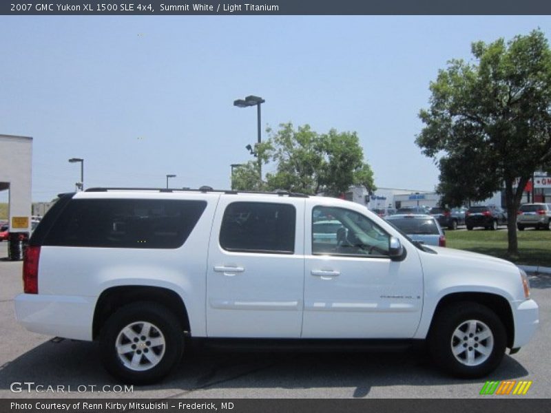 Summit White / Light Titanium 2007 GMC Yukon XL 1500 SLE 4x4