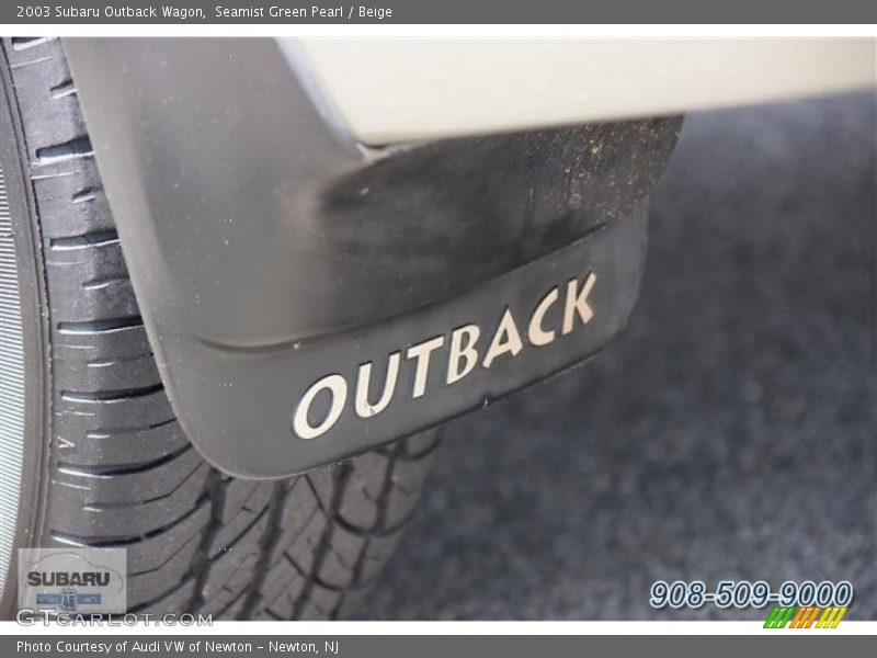 Seamist Green Pearl / Beige 2003 Subaru Outback Wagon