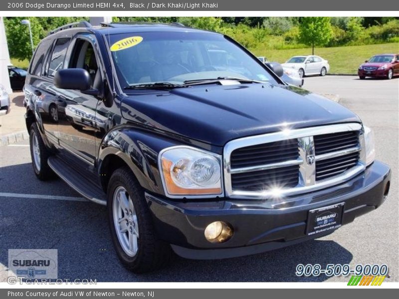 Black / Dark Khaki/Light Khaki 2006 Dodge Durango Limited HEMI 4x4
