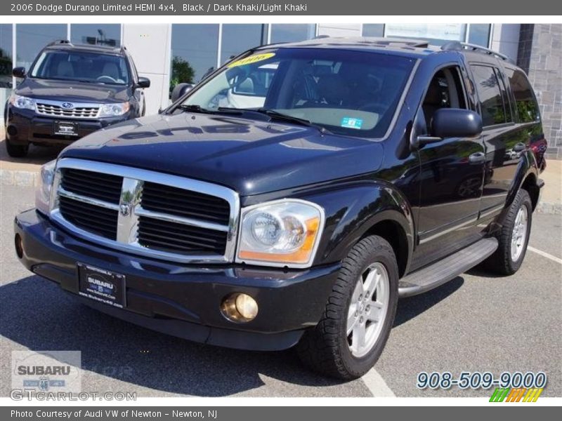 Black / Dark Khaki/Light Khaki 2006 Dodge Durango Limited HEMI 4x4