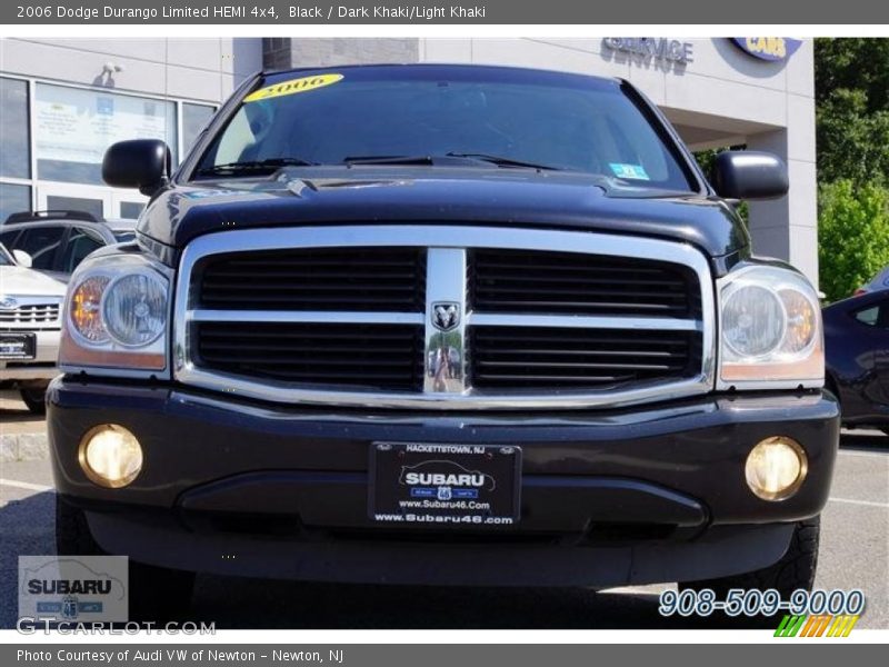 Black / Dark Khaki/Light Khaki 2006 Dodge Durango Limited HEMI 4x4