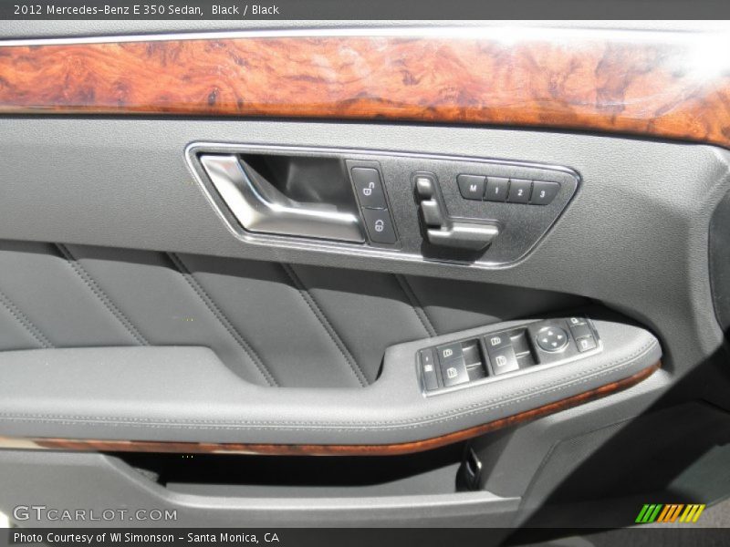 Black / Black 2012 Mercedes-Benz E 350 Sedan