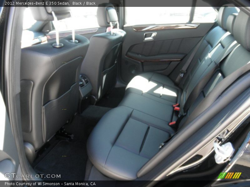 Black / Black 2012 Mercedes-Benz E 350 Sedan