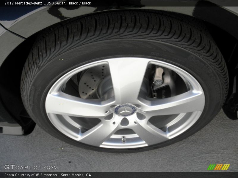 Black / Black 2012 Mercedes-Benz E 350 Sedan