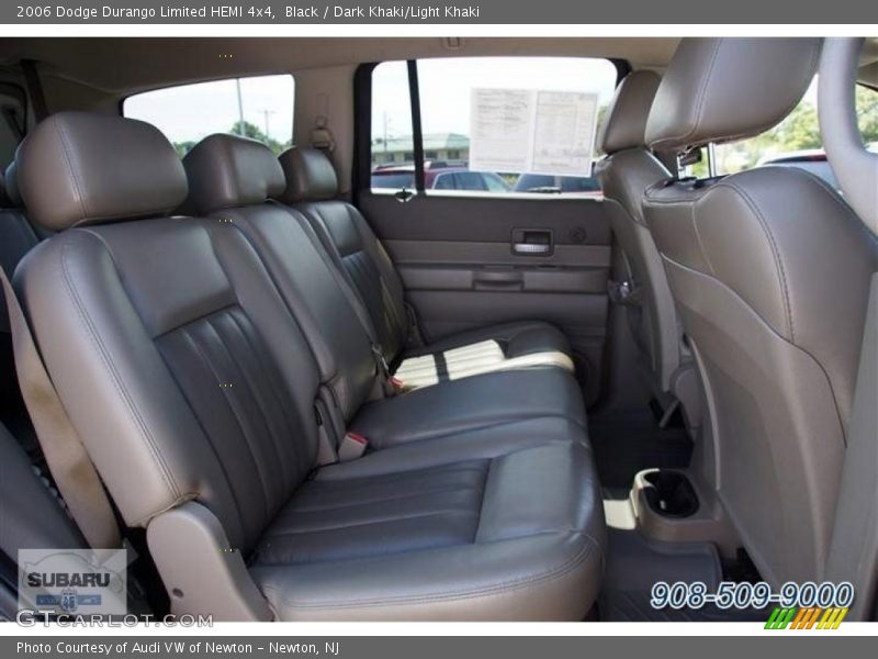 Black / Dark Khaki/Light Khaki 2006 Dodge Durango Limited HEMI 4x4