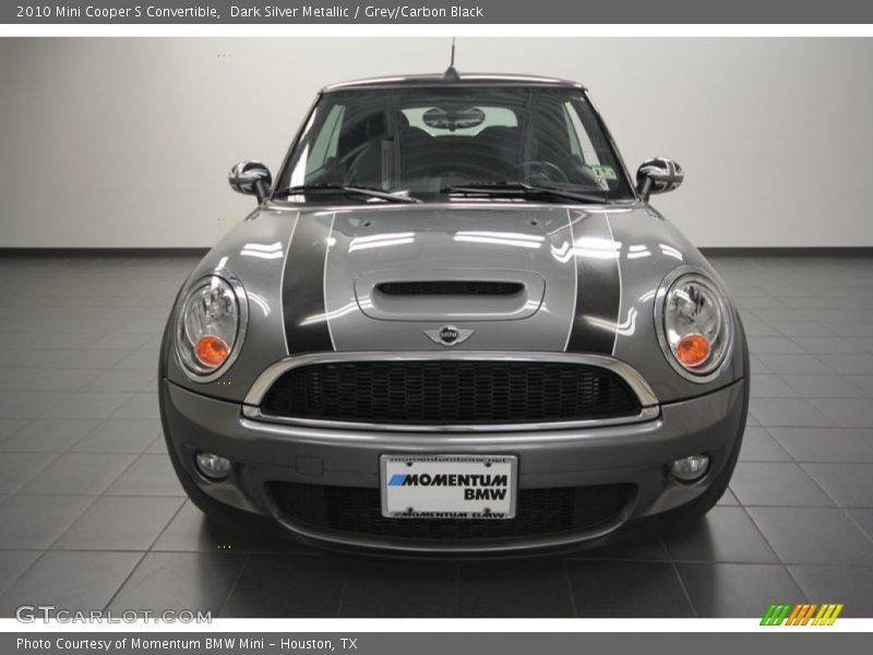 Dark Silver Metallic / Grey/Carbon Black 2010 Mini Cooper S Convertible