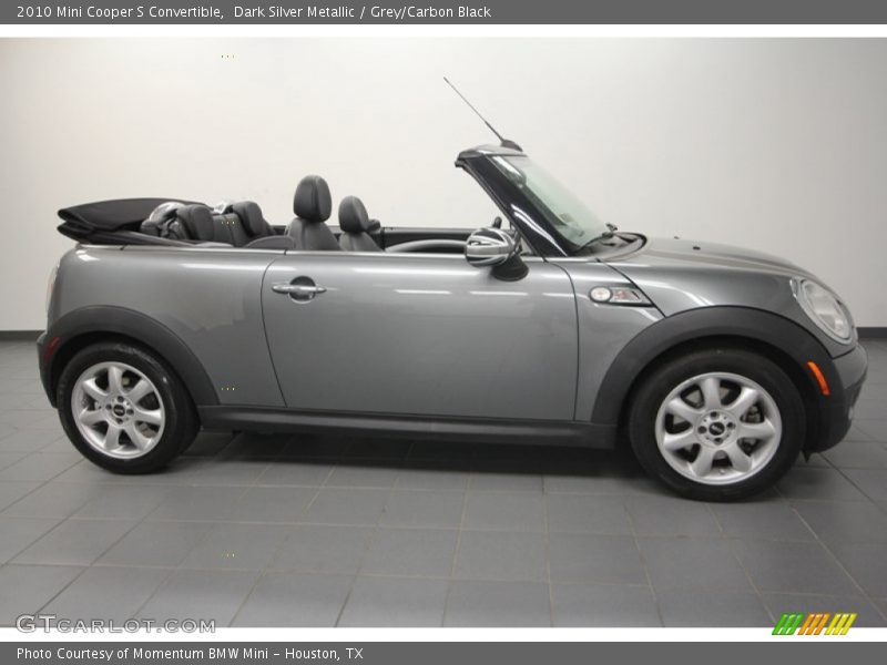Dark Silver Metallic / Grey/Carbon Black 2010 Mini Cooper S Convertible