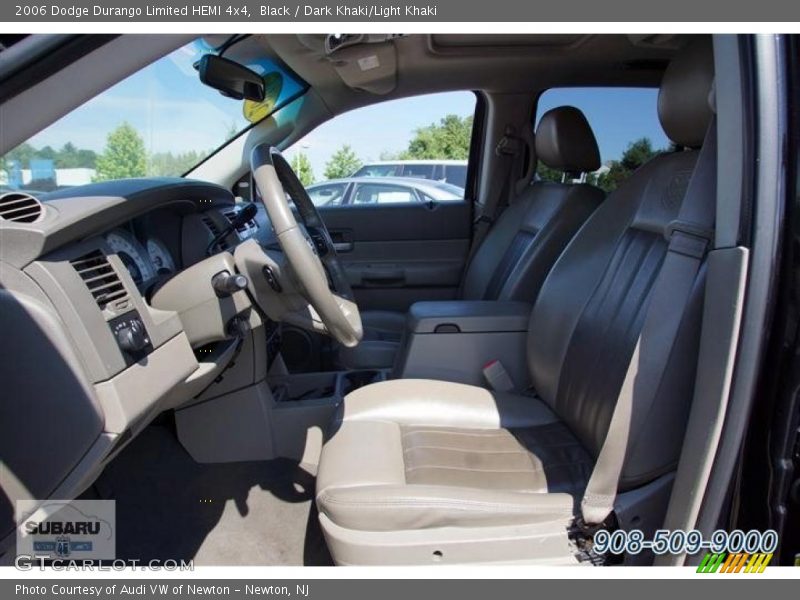 Black / Dark Khaki/Light Khaki 2006 Dodge Durango Limited HEMI 4x4