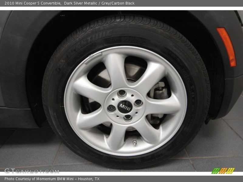 Dark Silver Metallic / Grey/Carbon Black 2010 Mini Cooper S Convertible