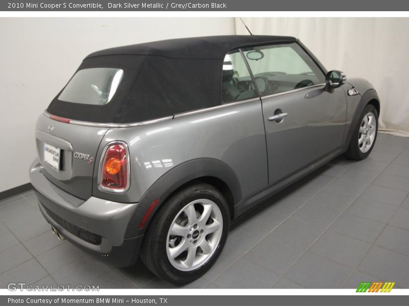 Dark Silver Metallic / Grey/Carbon Black 2010 Mini Cooper S Convertible