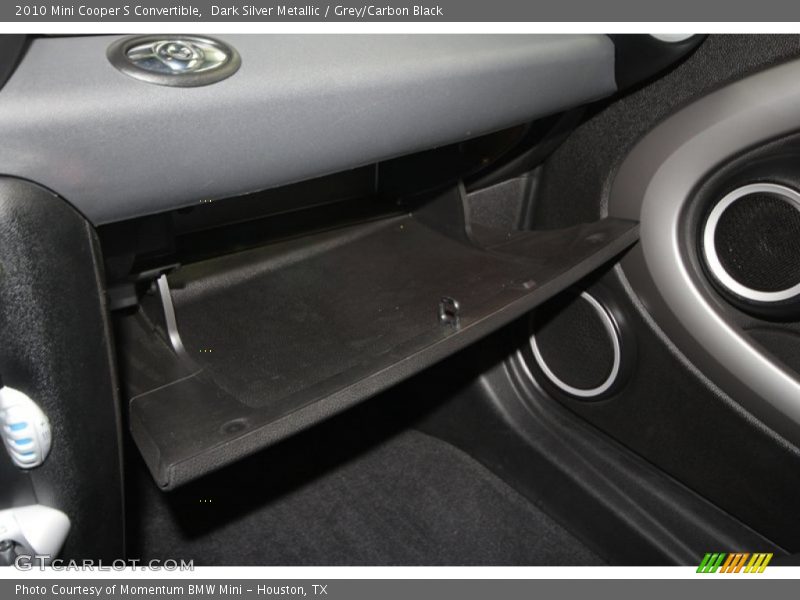 Dark Silver Metallic / Grey/Carbon Black 2010 Mini Cooper S Convertible