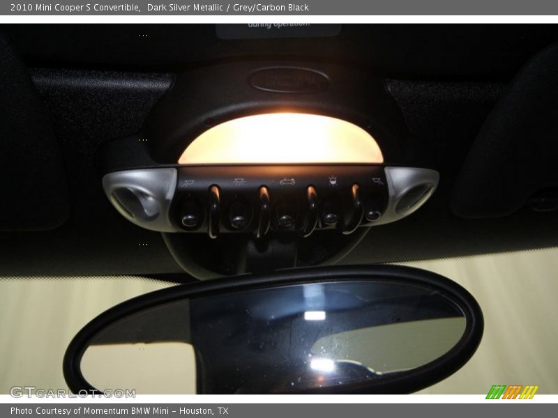 Dark Silver Metallic / Grey/Carbon Black 2010 Mini Cooper S Convertible