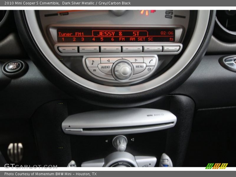 Dark Silver Metallic / Grey/Carbon Black 2010 Mini Cooper S Convertible