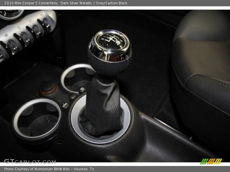 Dark Silver Metallic / Grey/Carbon Black 2010 Mini Cooper S Convertible