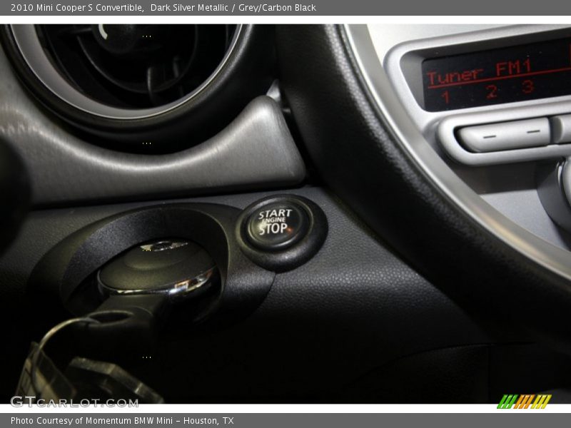 Dark Silver Metallic / Grey/Carbon Black 2010 Mini Cooper S Convertible