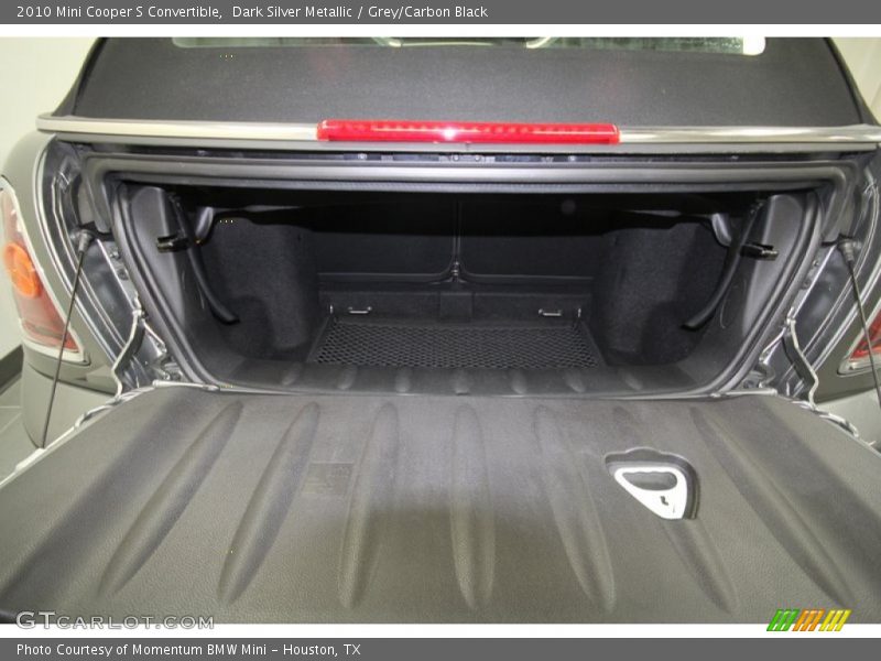 Dark Silver Metallic / Grey/Carbon Black 2010 Mini Cooper S Convertible