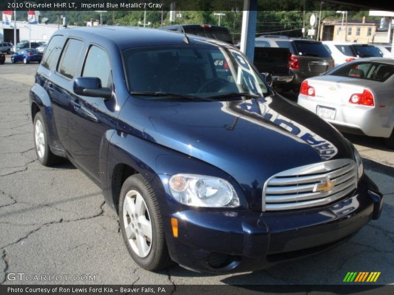 Imperial Blue Metallic / Gray 2010 Chevrolet HHR LT