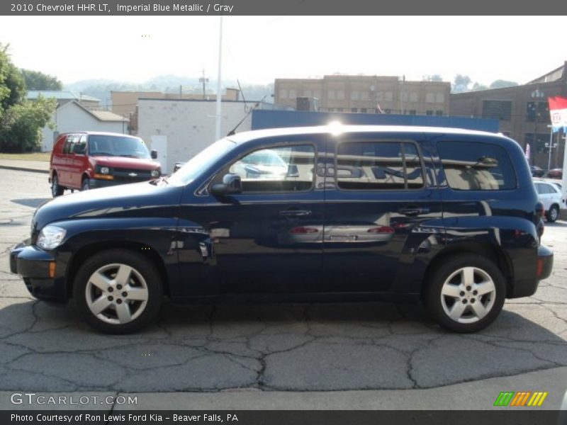 Imperial Blue Metallic / Gray 2010 Chevrolet HHR LT